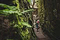 Family in a gorge - Kodok Mountain Saalbach Hinterglemm