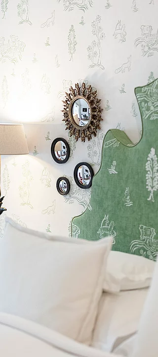 Zimmeransicht und Detail Doppelzimmer Premium - Unterschwarzachhof Saalbach Hinterglemm