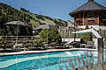 Outdoor Pool im Hotel Unterschwarzachhof