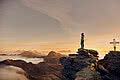 Sonnenaufgangswanderung zum Tristkogel im Herbst